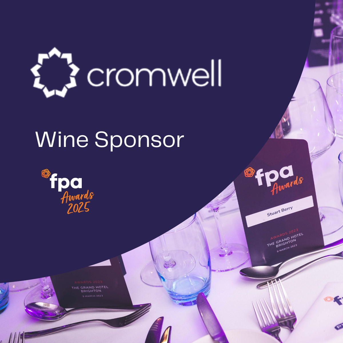 Cromwell wine sponsor