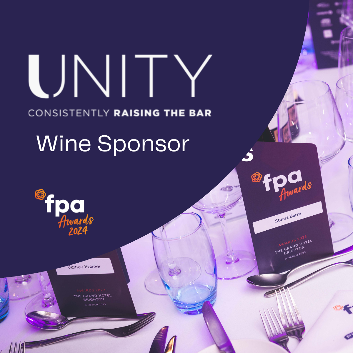 wine sponsor Unity